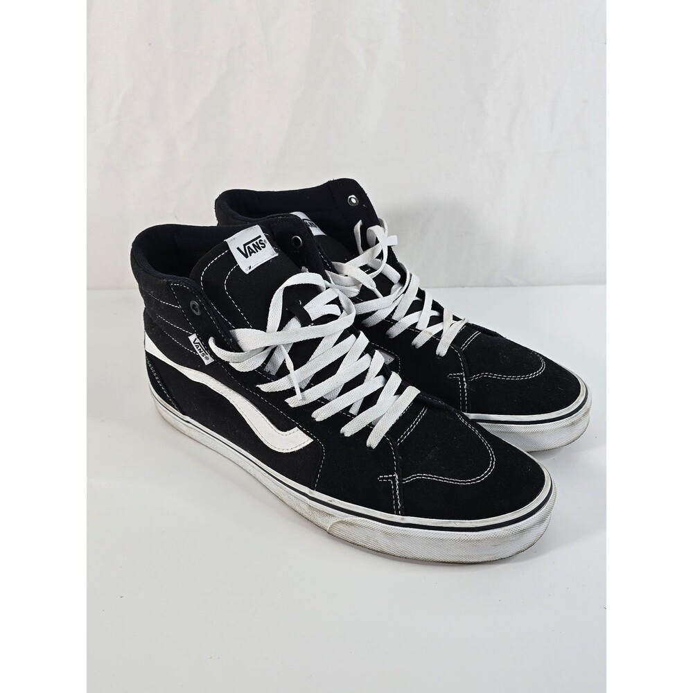Vans Filmore Hi High Top Black White Sneakers Men’s Size 13